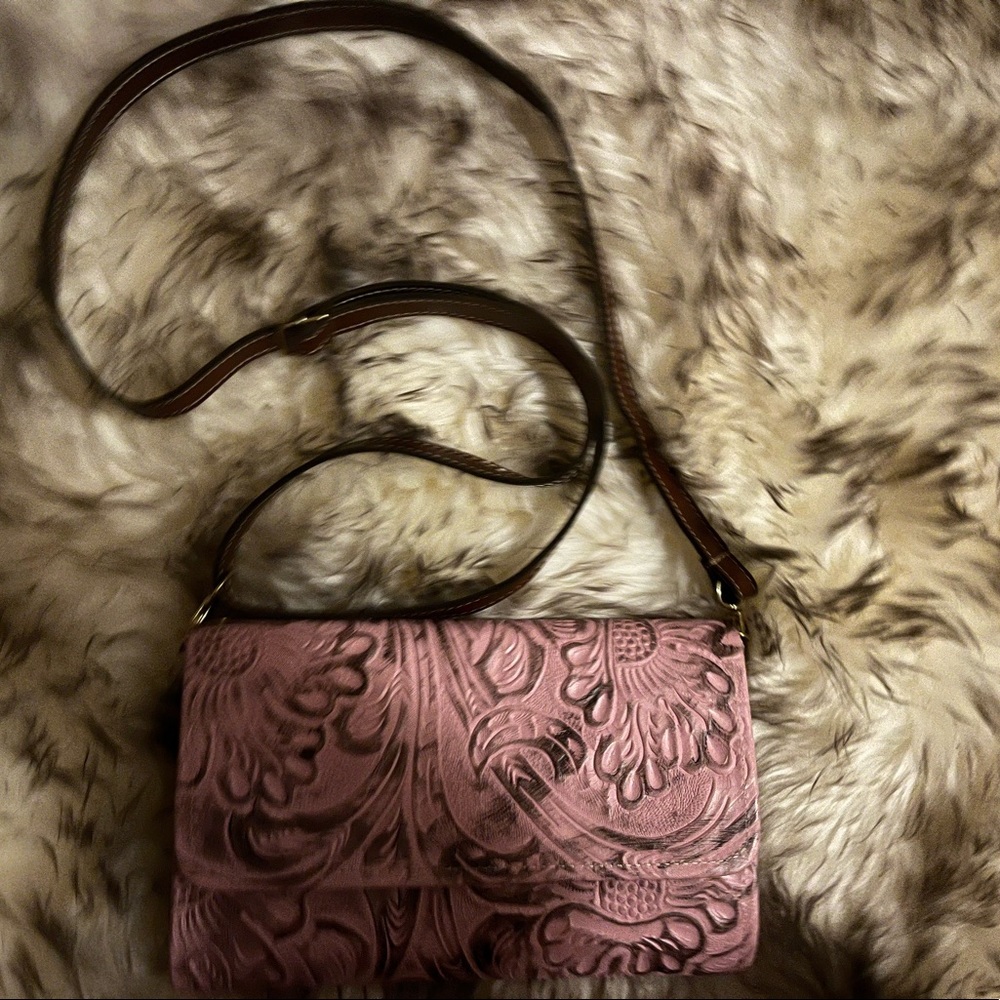 Handmade leather purse